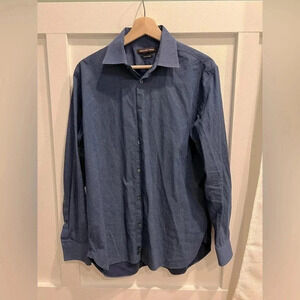 Men’s Michael Kors Dress Shirt Blue